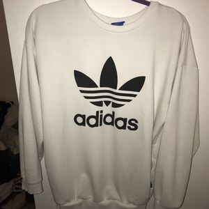 adidas white long sleeve